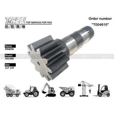 Installation Getriebe Meshing andere SY135C Bagger Schwing Pinion Reduktor Teile Verfügbarkeit Wärmebehandlung