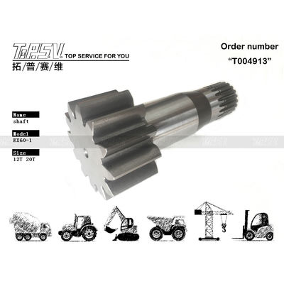 Energiebergbau 2023206 EX60-1 Baggerschwing-Pinion-Antriebsteile in schwarzer Farbe für die Leistung