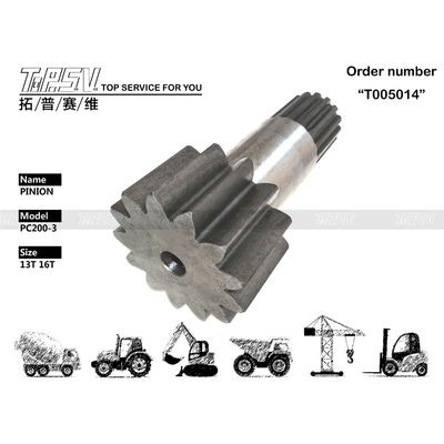 Kompatibilität Kompatibel mit 205-26-71393 PC200-3 Bagger Schwing Pinion Marken und Modelle Bagger Reisemotorteile für Baggermaschinen