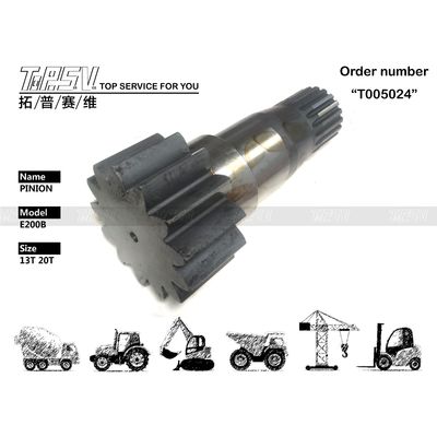 7Y-1775 Zahnradnetzanlage Andere E200B Bagger Schwing-Pinion-Reduktorteile mit hoher Haltbarkeit
