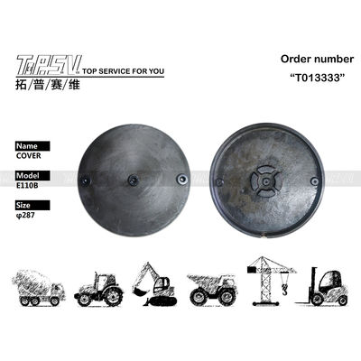 1R-5469 Schwarz Farbe E110B Bagger Endantriebsdeckel für kompatible Hyundai Marken und Modelle Hohe Haltbarkeit
