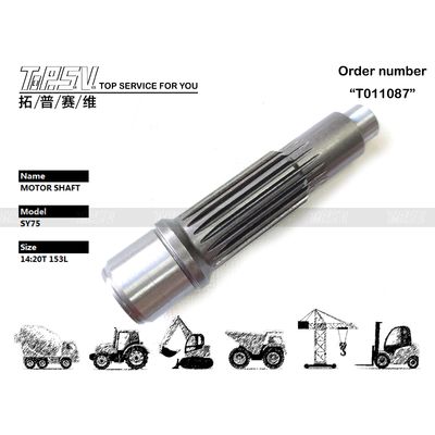SY75 Bag-Excavator-Motorwelle mit Getriebeöl-Wartung und Transportverpackung