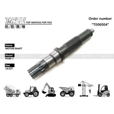 TZ500D2002-00 Zahnradnetzinstallation PC60-7 Baggerfahrt Motorwellenpumpen Teile mit hoher Präzision und Kompatibilität