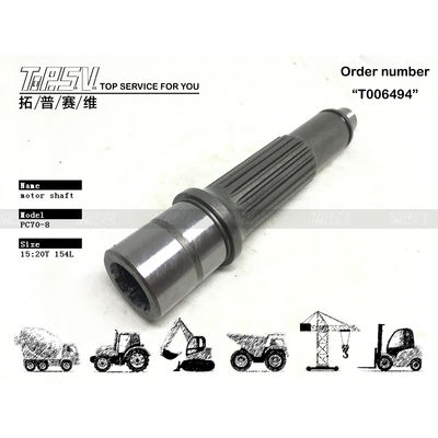 TZ110D2002-00 Hohe Haltbarkeit PC70-8 Bagger Reisen Motorwellen Teile für Maschinenreparaturwerkstätten Bau