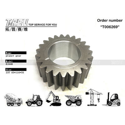 094-1508 Niedrige Wartung E200B Bagger Reisen 3 Stufe Planetare Ausrüstung für Maschinen Reparaturwerkstätten in Stahl