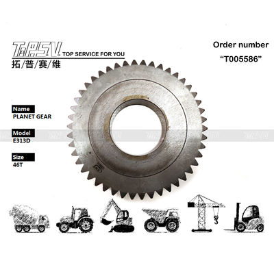 136-2836 Schwarze Farbe E315 Bagger Reisen 1 Stufe Planetenrad mit geringen Geräuschpegel und Stahlmaterial