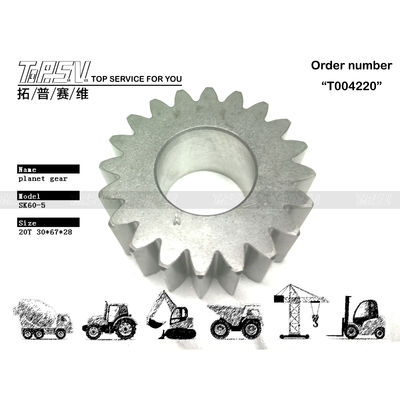 Hydraulischer Motorantrieb SK60-5 Bagger Schwing 2 Stufe Planetenrad für Maschinenreparaturwerkstätten in Stahlmaterial