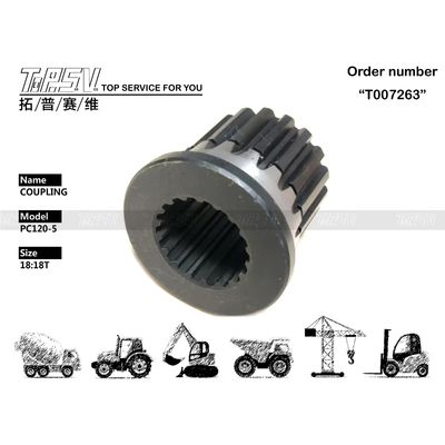 203-01-41130 PC120-5 Bauteile für die Hydraulikpumpenwelle von Baggern für Getriebeöl und Transportverpackungen