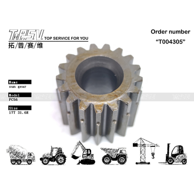 Ansicht Bild PC56 Bagger Schwenk 2-stufiges Sonnenrad In Baggermaschinen Mit Stahlmaterial