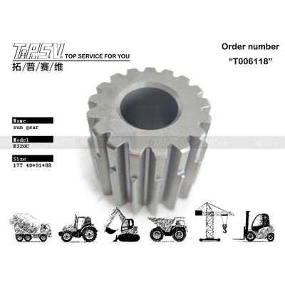7Y-1430 Hochpräzises E320C Bagger-Fahrgetriebe 2-stufiges Sonnenrad mit hydraulischem Motorantrieb und Planetengetriebe