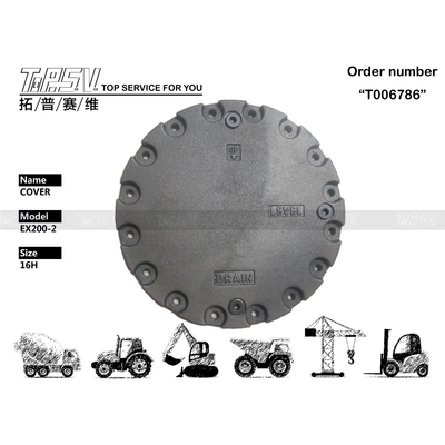 2028763 Anpassbare EX200-2 Bagger-Fahrwerksabdeckung, Getriebeeingriff, Verschleiß- und Reißfestigkeit