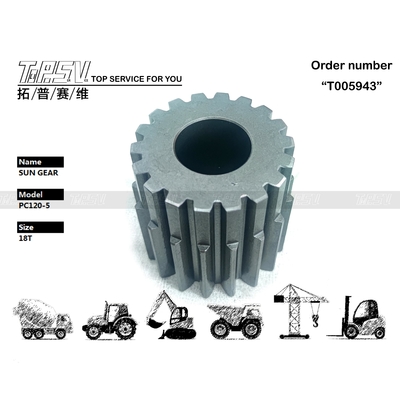 203-27-53310 PC120-5 Fahrantrieb 2-Stufen-Sonnenradgetriebemotor mit Bagger-Getriebesystem