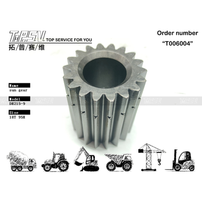K9007391 Einfach zu installieren DH215-9 Bagger Fahrt 2 Stufe Sonnenräder mit hydraulischem Motorantrieb Hohe Haltbarkeit