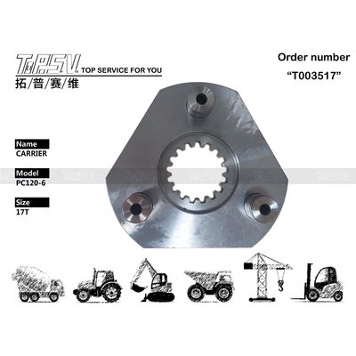 203-26-61120+201-26-62240 Bequemer PC120-6 Bagger-Schwenk-1-Stufen-Träger mit Getriebeeingriff-Installation und verpacktem Beutel-Transport