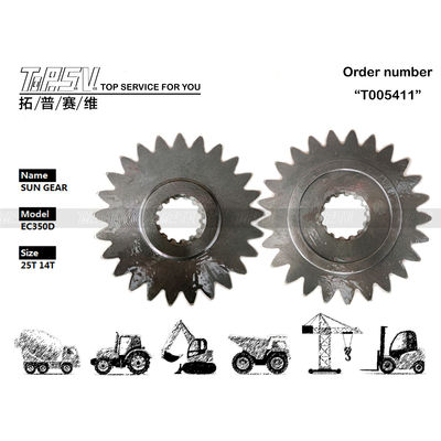 VOE14570934 Zahnräderöl-Wartung EC290D Bagger Sonnenräder in Baggermaschinen mit und Schwarze Farbe