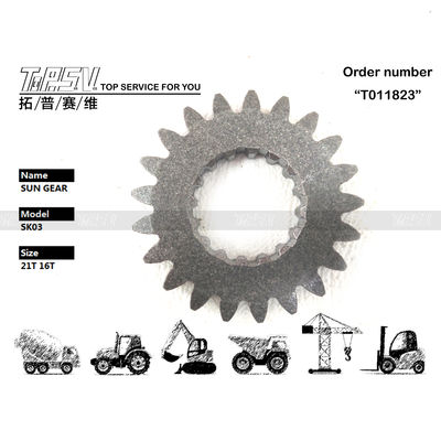 Hydraulischer Motorantrieb SK03 Bagger Swing 1 Stufe Sonnenräder für Maschinenreparaturwerkstätten Installation