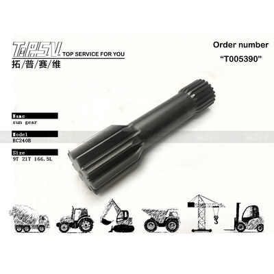 VOE14575733 Machinery Repair Shops EC240B Excavator Travel 1 Stage Sun Gear Hydraulic Motor Drive Depends On Size