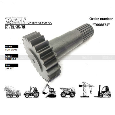 Hohe Haltbarkeit HD1250-7 Baggerfahrt 1 Stufe Sonnenräder für langlebige Baggermaschinen