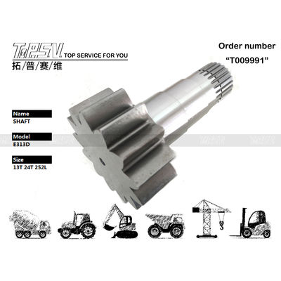 353-0539 Hochwertiges Ritzel für den Schwenkantrieb des E312D-Baggers mit Abbildung und Wärmebehandlung