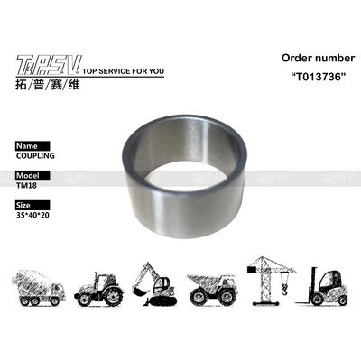 Hochpräzisions-TM18-Baggerfahrantrieb 1-Stufen-Kupplung Klimaanlagen-Teile für Hochleistungs-Getriebesystem
