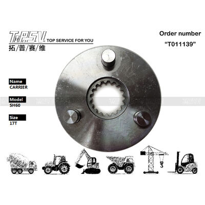 XKBR-00069 Schwarz R80-7 Bagger Schwing 1 Stufe Trägergergerät ausgestattet mit Planetenreduktor bietet hydraulische Leistung und verbesserte Betriebstauglichkeit