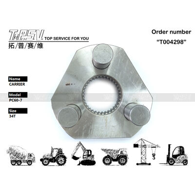 201-26-71130 Hydraulischer Motorantrieb PC60-7 Bagger Schwing 2 Stufenträger Schwarzer Farbschwungsmechanismus Teil geeignet für verschiedene Baggermodelle