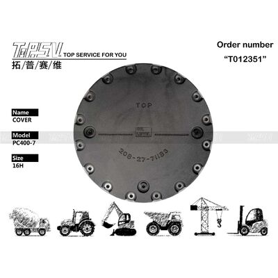 208-27-71183 Verpackungsgröße Abhängig von Verpackungsart PC400-7 Bagger Reisetrieb Abdeckung Präzisionskonstruktion Komponente, die die Leistung des Baggers verbessert
