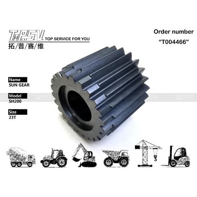 KRC0148 Hochpräzises SH200 Bagger Schwenkgetriebe 2-stufiges Sonnenrad für Maschinenreparatur im Bagger