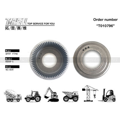 Good price Excavator Travel Spur Ring Gear 2023132 mit einfacher Verzahnung Online