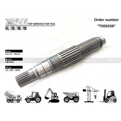 Good price XKAH-00410 Haltbarkeit und Wärmebehandlung Verschleißbeständig GM35VA Baggerantrieb Motorwelle Online