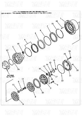 Good price Hydraulische Bagger-Swing-Fahrantriebe Kataloggetriebe Online
