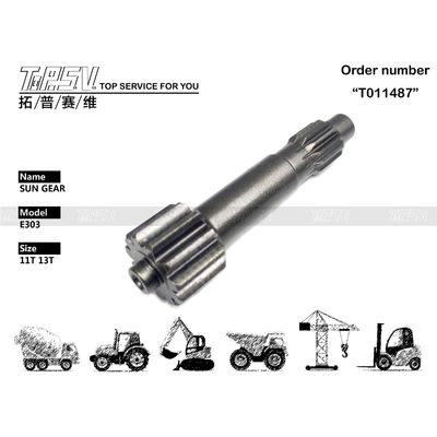 Good price Einfach installieren E303 Baggerfahrt 1 Stufe Sonnenräder Getriebe für Maschinenreparaturwerkstätten Online
