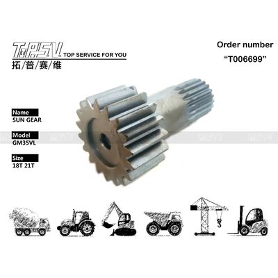 Good price Anpassungsfähiger Exkavator GM35VL Fahrt Sonne Getriebe für Maschinenreparaturwerkstätten Stahl Online