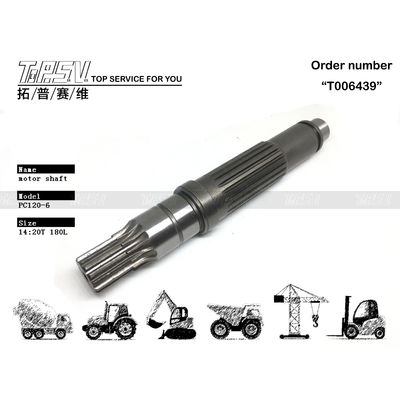 Good price Hochpräzision PC120-6 Baggerfahrmotorschachtteile für die Leistung des Baggergetriebesystems Online