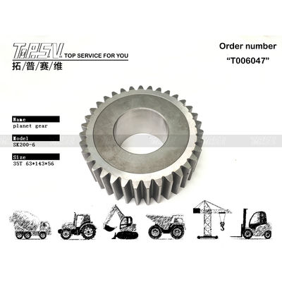 Good price YN53D00008S014 Glatte Zahnradvermassung garantiert SK200-6 Baggerfahrt 2 Stufe Planetärgetriebe Online