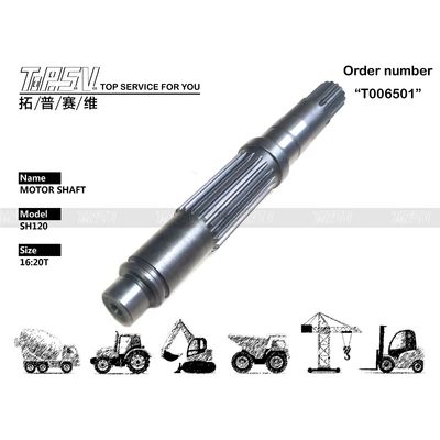 PC120-6 GM18VL Baggerfahrt Motorwelle Schwarz TZ269B2002-00 16:20T