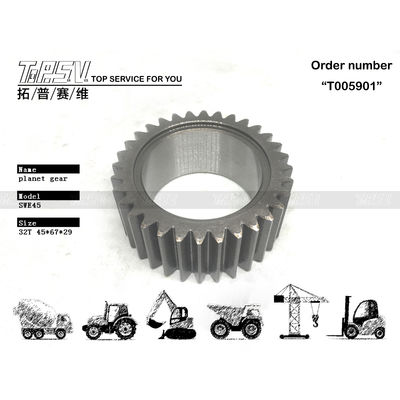 Good price Langlebige SWE45 Baggerfahrt 2 Stufe Planetenreduktor Getriebe Teile für Maschinenreparaturwerkstätten Online