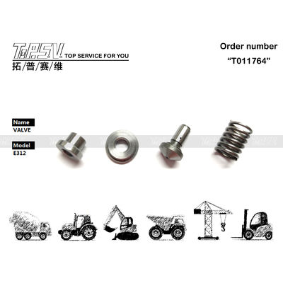 096-1519+095-7381+095-7380+095-7382 Stahl E312 Bagger-Fahrmotorventil Hydraulikpumpenteile für Wartung Getriebeöl Einfach zu installieren