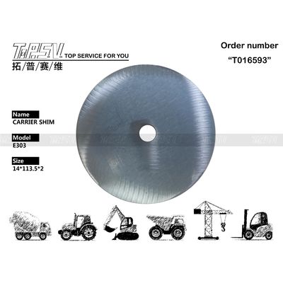 150-0821 150-0822 150-2823 E303 Bagger Fahrwerk 1 Stufe Träger-Shim Ersatzteile Elektronikteile Wärmebehandlung