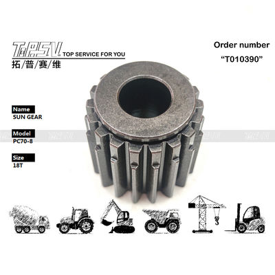 Good price TZ110D1006-00 Abhängig von der Größe PC70-8 Bagger Fahrantrieb 2-stufiges Sonnenrad mit Getriebeölwartung und Hydraulikmotorantrieb Online