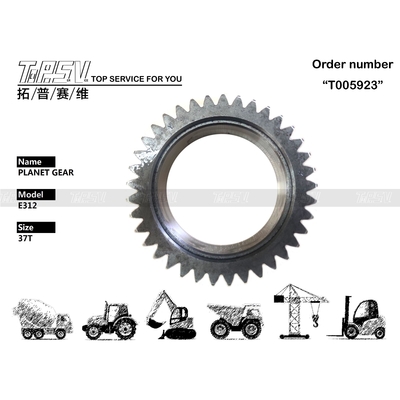 1R-5846 Maschinenreparaturwerkstätten E312 Bagger Reisen 2 Stufe Planetenrad mit Ansicht Bild Zahnnummer