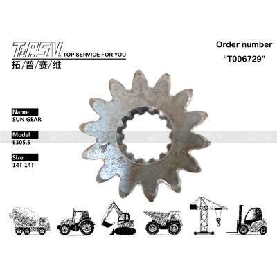 Good price 198-5013 Kompatibilität E305.5 Baggerfahrt Sonnenräder für verschiedene Baggermodelle Online