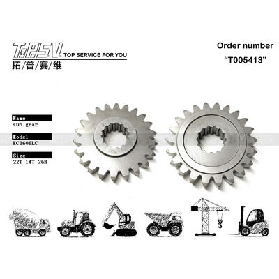 Good price VOE14515056 Schwarz EC360D Bagger Reisen 1 Stufe Sonnenräder Planetärer Reduktor für Bagger Getriebesystem Online