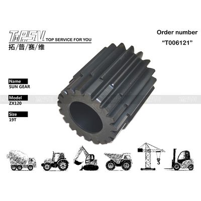 3085569 Hochbelastbares ZX120-Bagger-Fahrantriebs-Sonnenrad, 2-stufig, für schwere Lasten und hohe Anforderungen konzipiert
