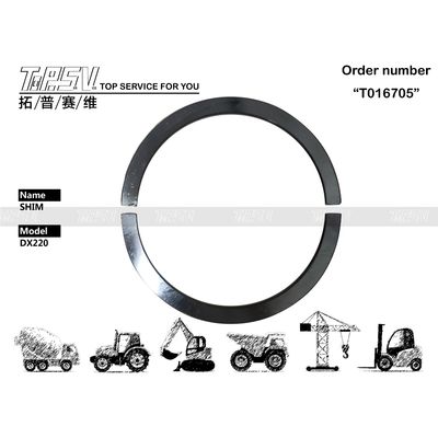 K9007395 DX220 Bagger Fahrwerksausgleichsscheibe Ersatzteile Elektronikteile für Maschinenreparaturwerkstätten Funktionalität und Wärmebehandlung