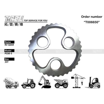 PC60-5 Bagger-Reisefahrzeug-RV-Zubehörteile Elektronikteile aus Stahl und Wärmebehandlung für eine langlebige Leistung