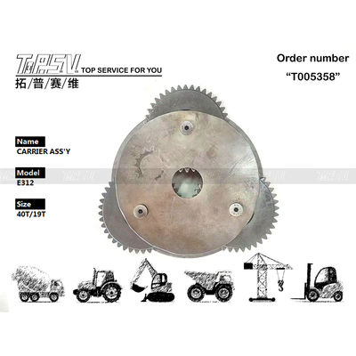 Energy Mining E312 Bagger Fahrwerk 1 Stufe Träger ASSY Gerät in Schwarz für Produktivität