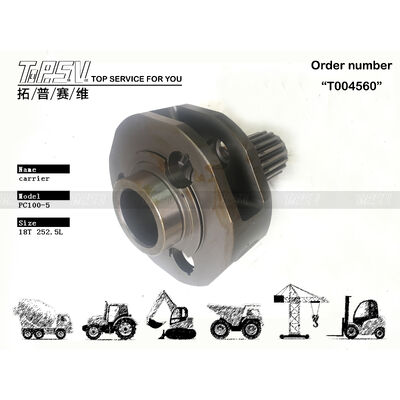 203-26-51142 Schwarzer PC100-5 Bagger-Schwenk-Planetenradträger, kompatibel mit Baggermarken und -modellen, präzisionsgefertigte Schwerlastmaschinenkomponente