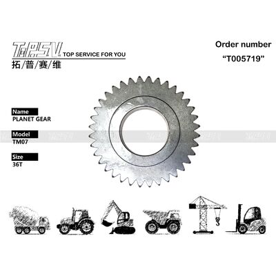 XKAY-00402 Niedriggeräuschpegel R60-7 Baggerfahrt 1. Stufe Planetengießung geschmiedet mit langlebigem Stahl und fortgeschrittener Schmiedetechnik