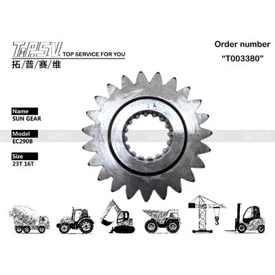 Good price VOE14547279 Stahl EC290B Bagger Schwenkgetriebe 1-stufiges Sonnenrad für einfache Installation im Bagger-Getriebesystem, reibungslose Installation Online